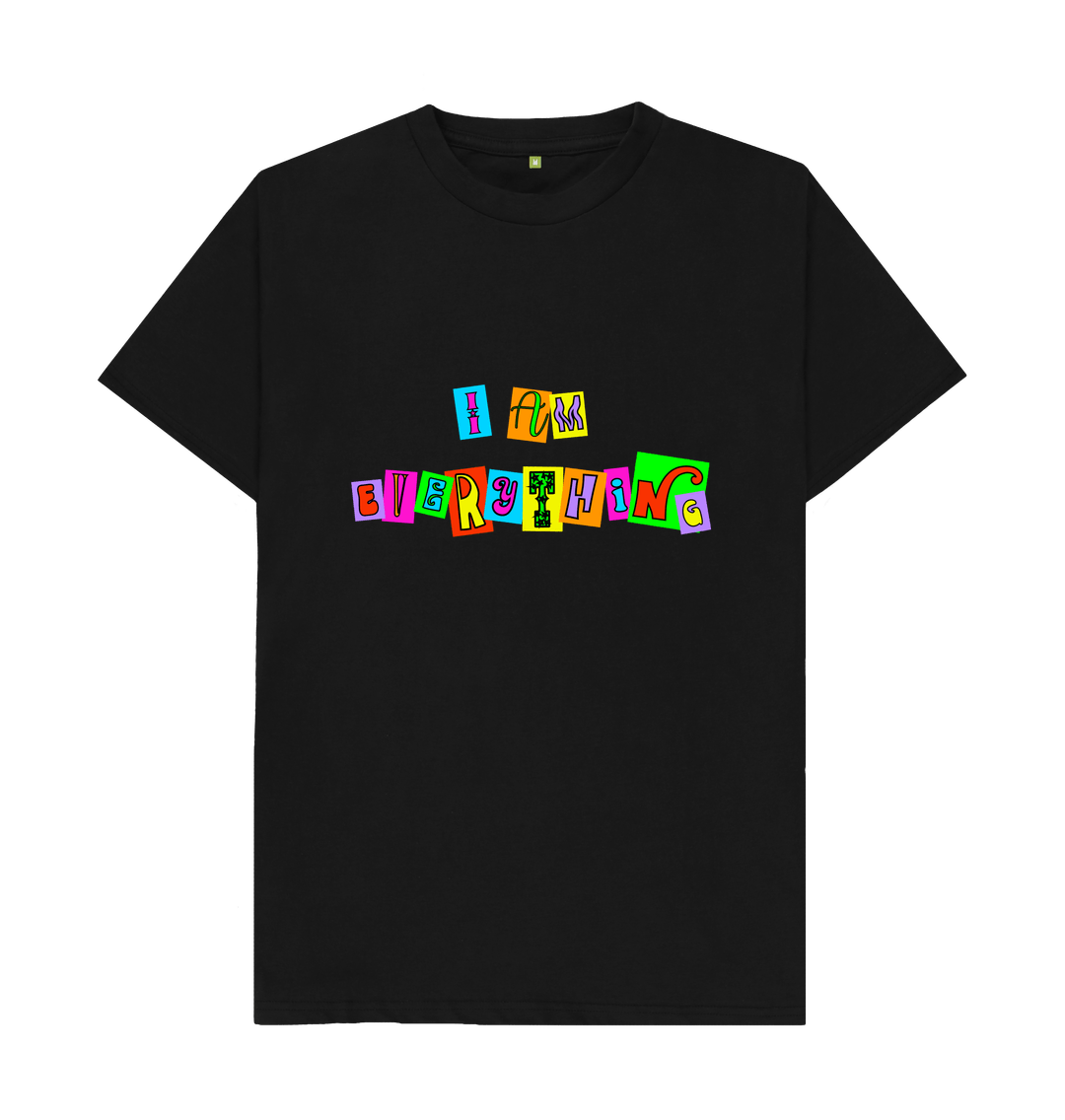 Black I AM Organic Unisex Tee