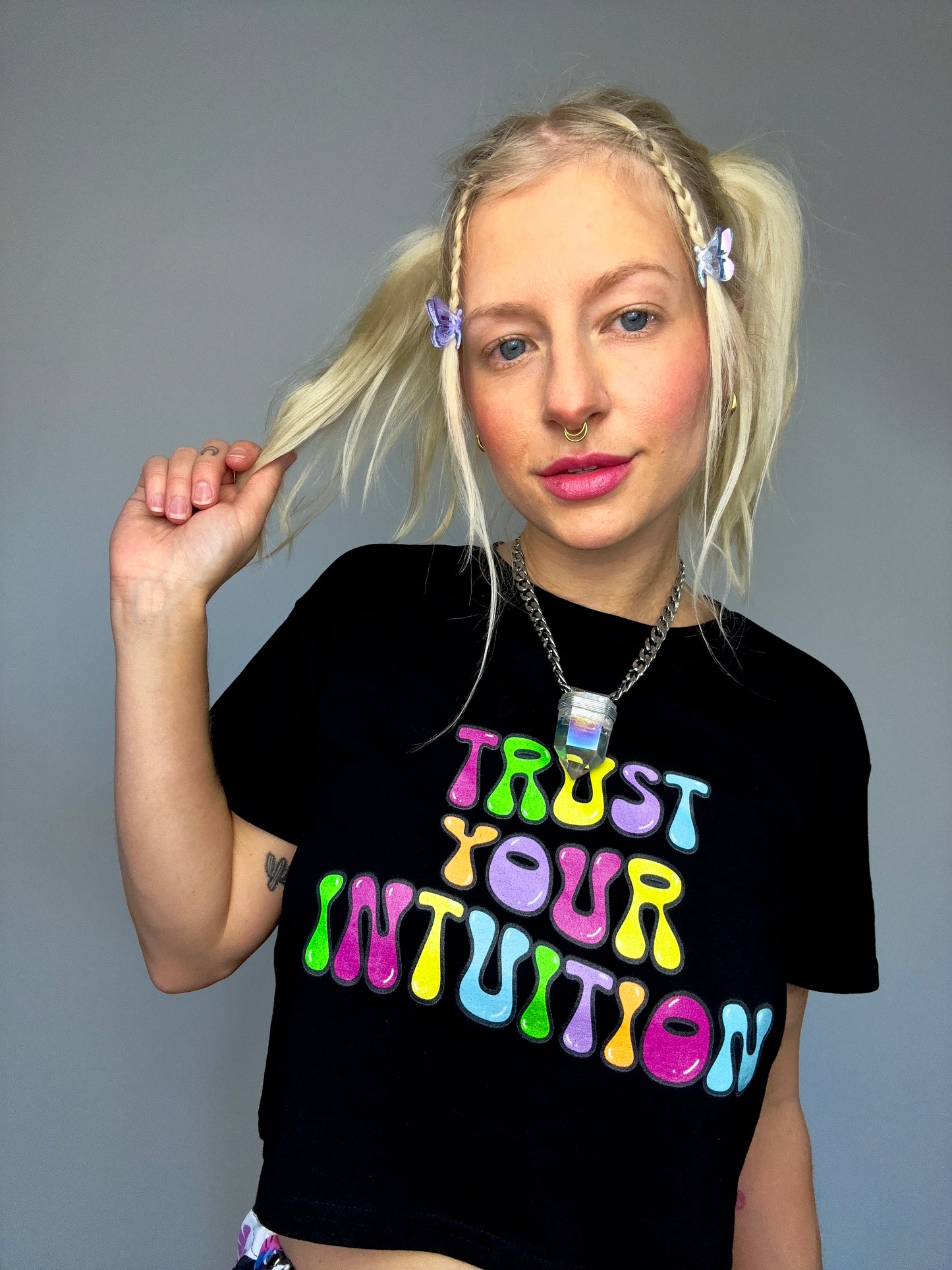 Trust Your Intuition Crop Top
