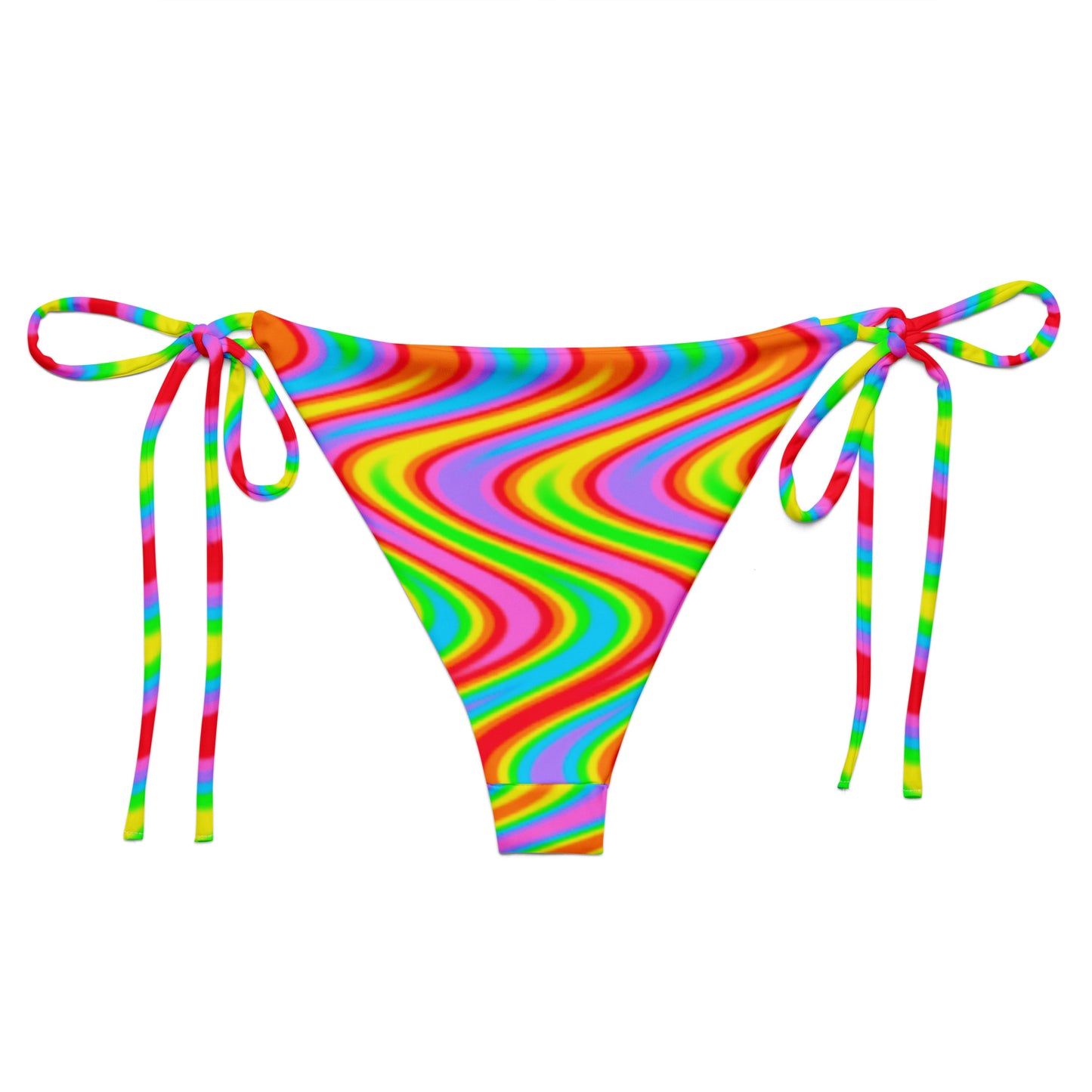 Psychedelic Wave Recycled Kini Bottom