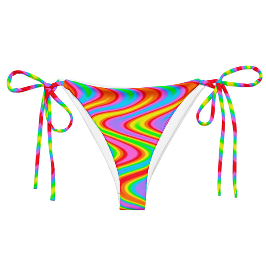 Psychedelic Wave Recycled Kini Bottom