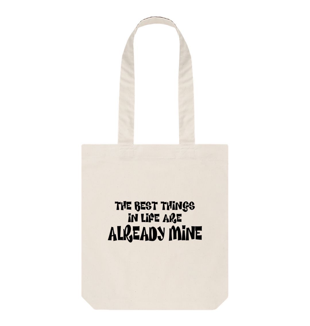 Natural The best things tote