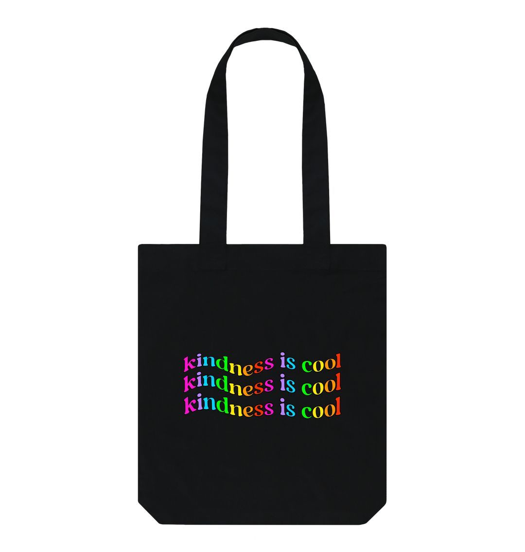 Black Kindness is Cool Organic Tote