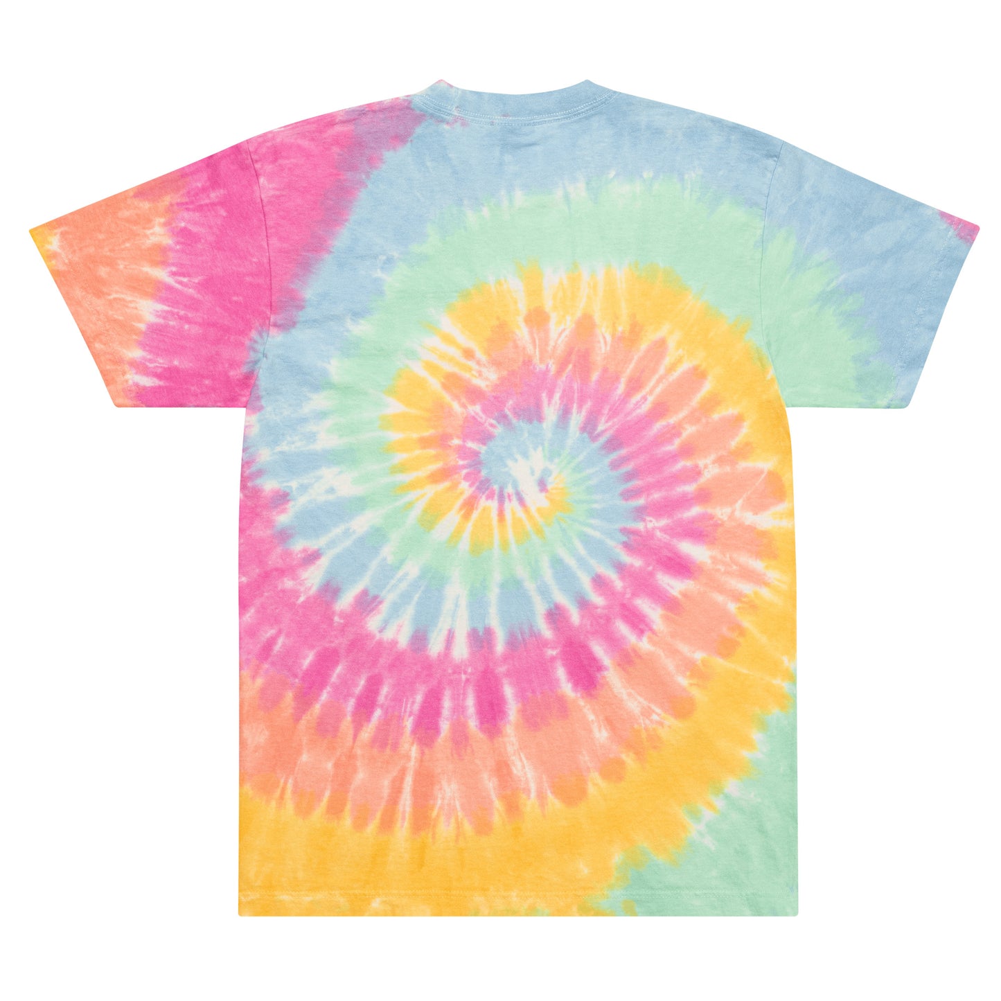 Trying My Best Oversized Tie-dye Tee