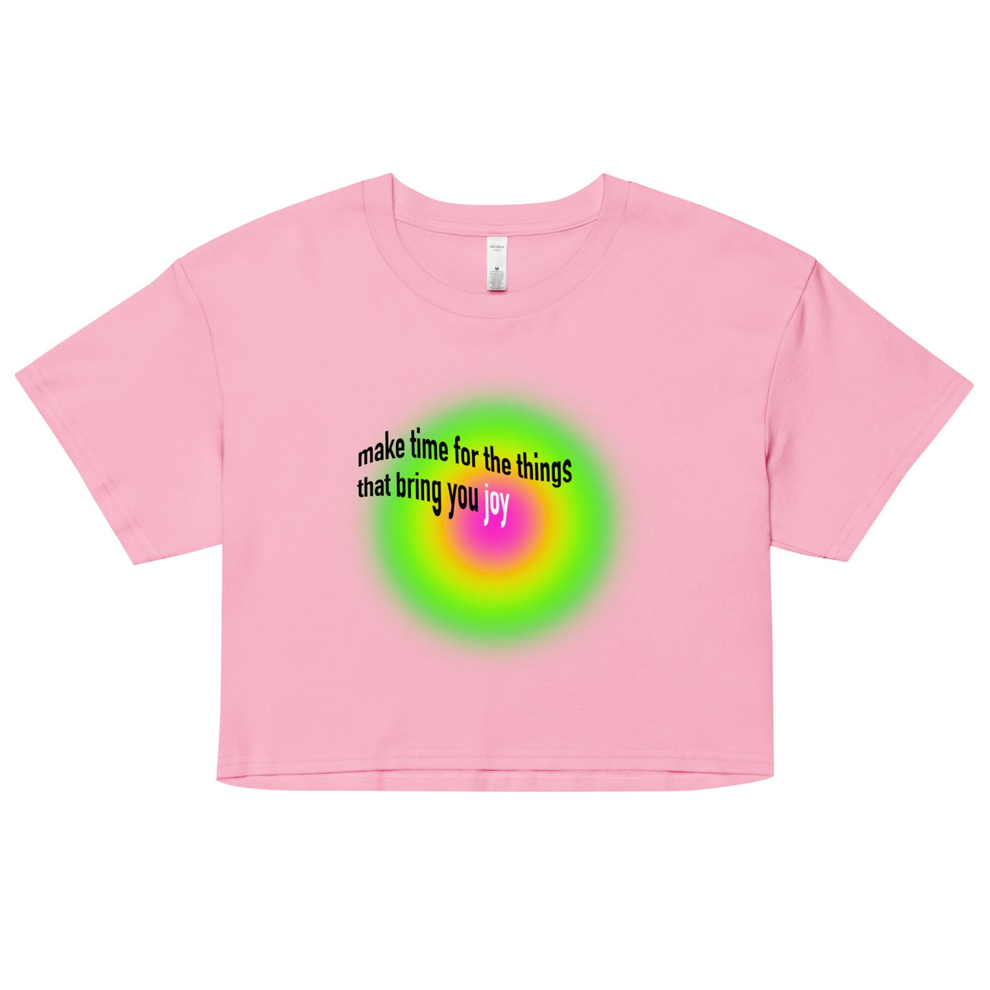 Make Time Crop Top