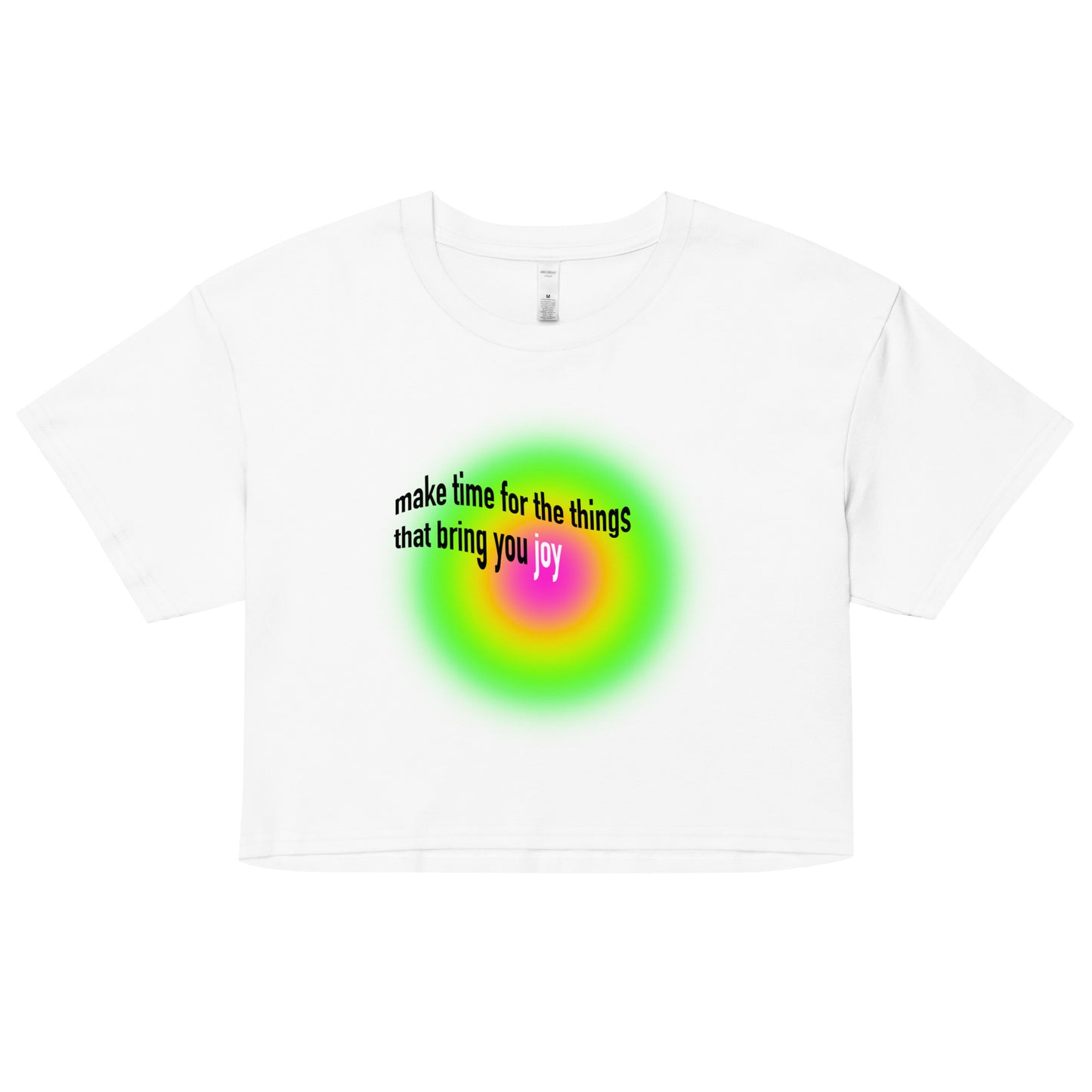 Make Time Crop Top