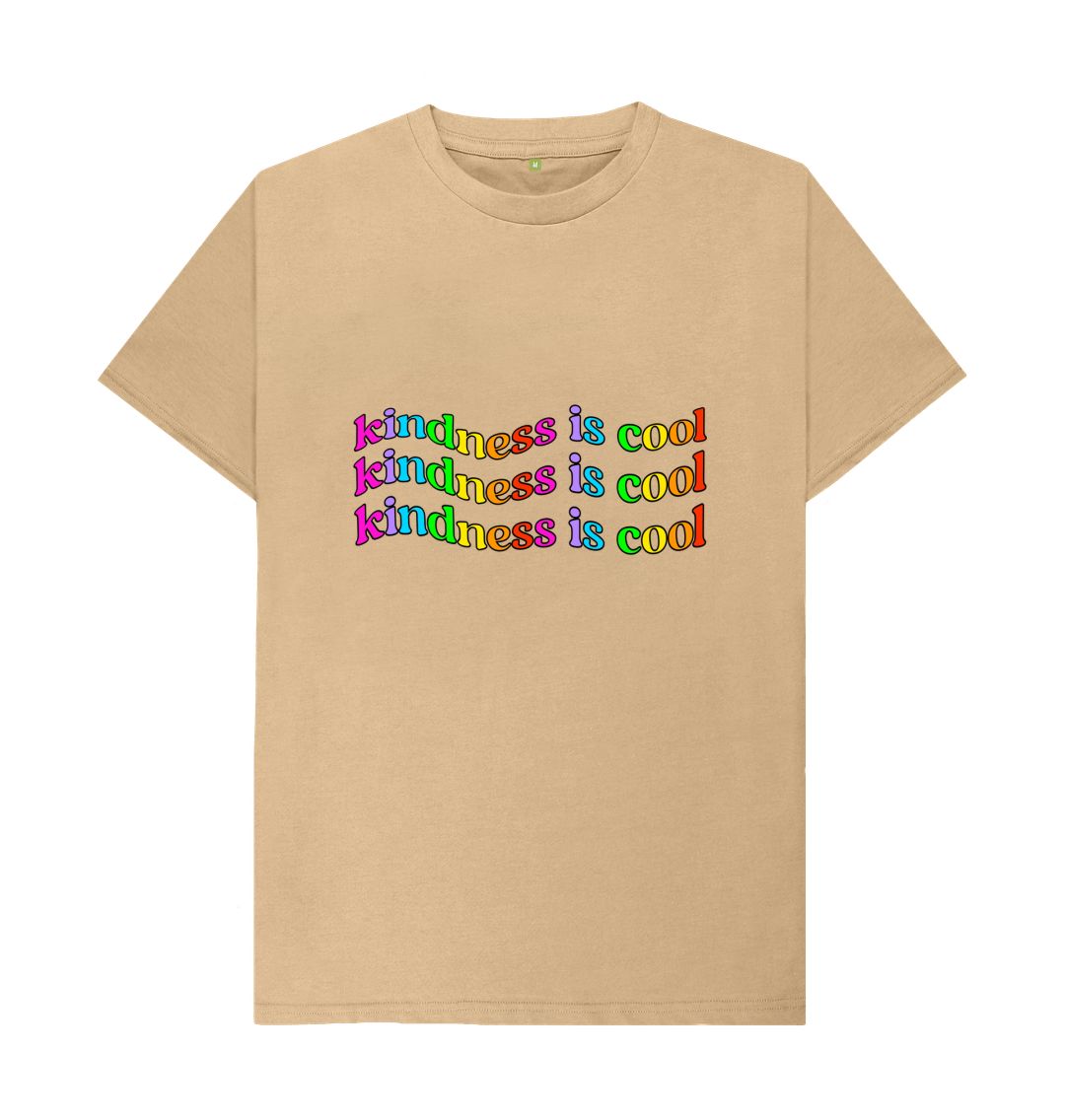 Sand Kindness is Cool Organic Unisex Tee