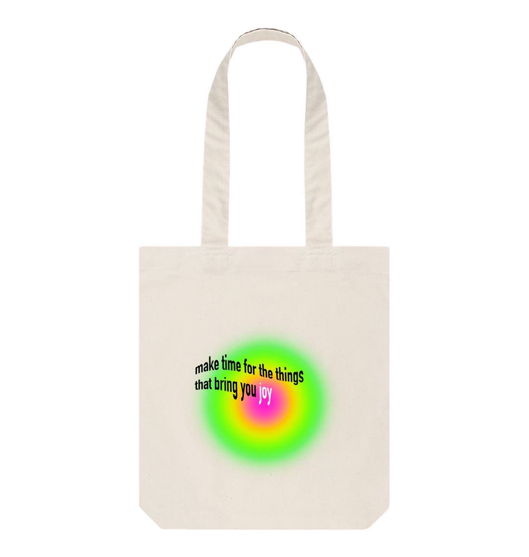 Natural Make Time Organic Tote Bag